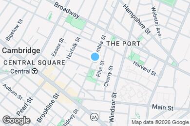 Map image of the property - 96 Columbia St