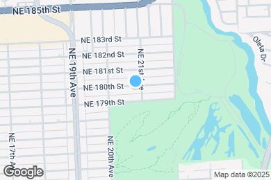 Map image of the property - 2082 NE 180th St