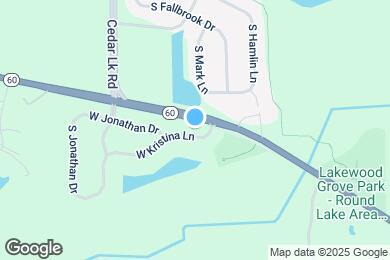 Map image of the property - 536 W Kristina Ln