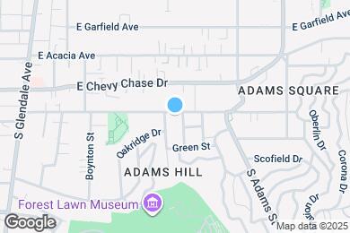 Map image of the property - 808 E Palmer Ave