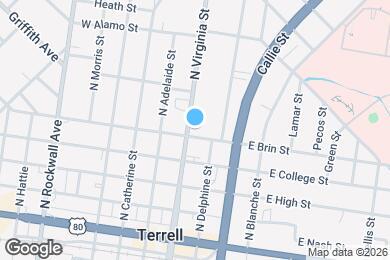 Map image of the property - 301 E Brin St