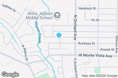 Map image of the property - 561 Cottonwood St
