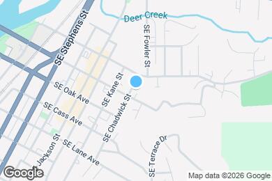 Map image of the property - 447 SE Chadwick St