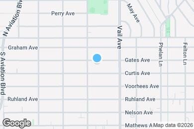 Map image of the property - 2208 Gates Ave