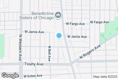 Map image of the property - 7322 N Ridge Blvd