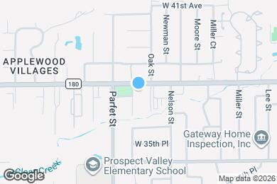 Map image of the property - 3790 Owens St