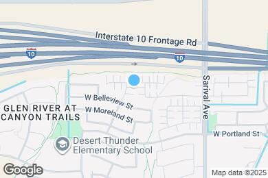 Map image of the property - 1287 N 166th Ave