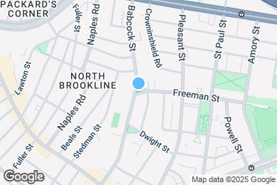 Map image of the property - 247 Freeman St