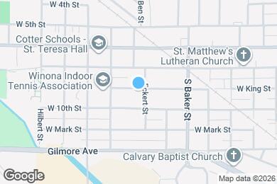 Map image of the property - 1025 W King St