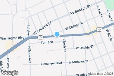 Map image of the property - 162 W Bridge St
