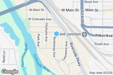 Map image of the property - 428 Rockaway Ave