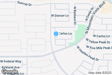 Map image of the property - 3868 W Yellow Peak Dr