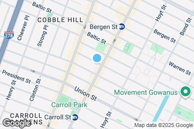 Map image of the property - 52 Douglass St