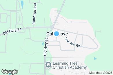 Map image of the property - 127 Oakcrest Dr