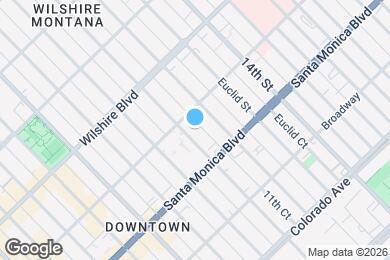 Map image of the property - 1319 11th St