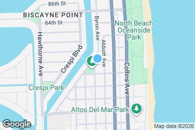 Map image of the property - 8035 Byron Ave