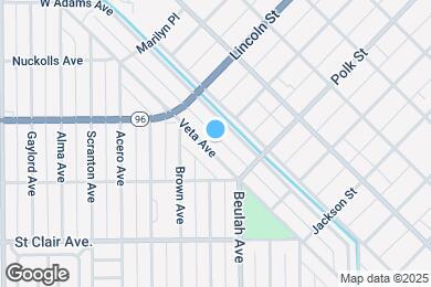 Map image of the property - 521 Veta Ave