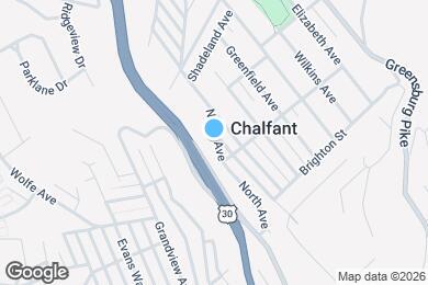 Map image of the property - 219 North Ave