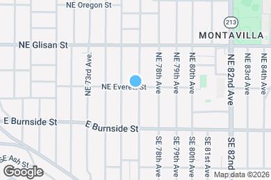 Map image of the property - 235 NE 76th Ave