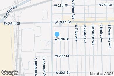 Map image of the property - 2656 S Kolin Ave