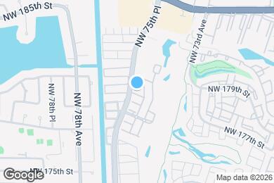 Map image of the property - 7477 NW 180th St