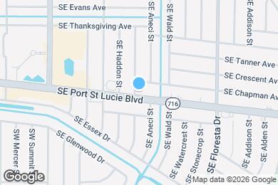 Map image of the property - 2299 SE Glover St