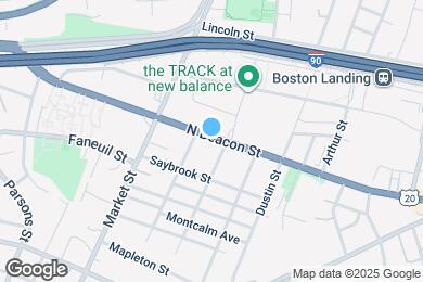 Map image of the property - 168 N Beacon St
