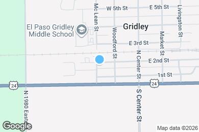 Map image of the property - 211 W 2nd St