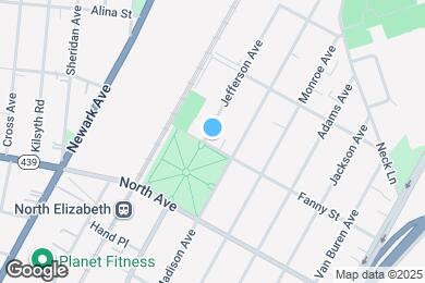 Map image of the property - 1117 Fanny St