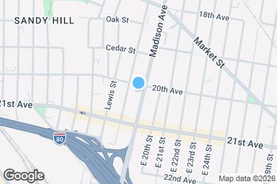 Map image of the property - 960 Madison Ave