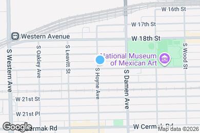 Map image of the property - 2058 W 19th St