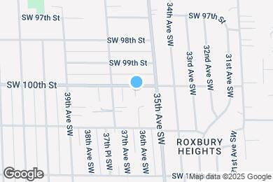 Map image of the property - 3525 SW 100th St
