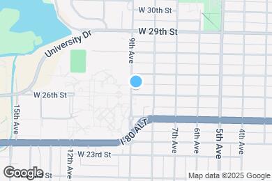 Map image of the property - 819 W 26th St