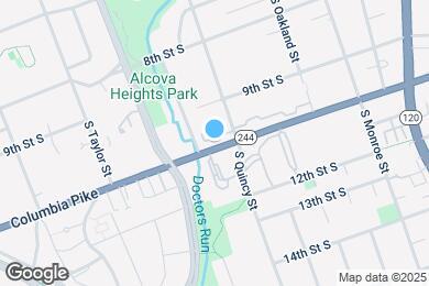 Map image of the property - 4055 Columbia Pike
