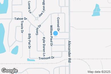 Map image of the property - 9890 Vista Ridge Dr