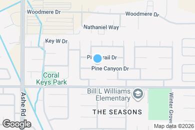 Map image of the property - 5904 Pine Canyon Dr