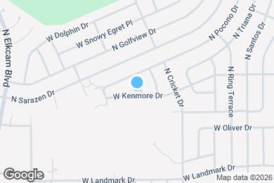 Map image of the property - 2139 W Kenmore Dr