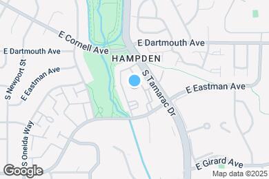 Map image of the property - 3141 S Tamarac Dr
