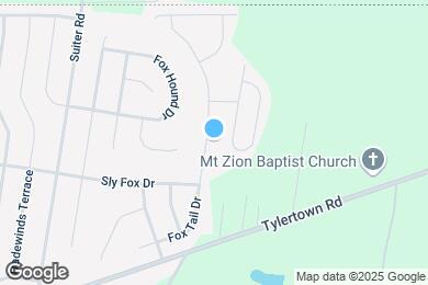 Map image of the property - 3651 Fox Tail Dr