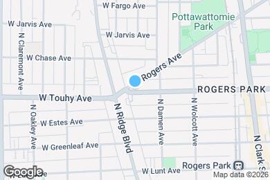 Map image of the property - 2042 W Touhy Ave