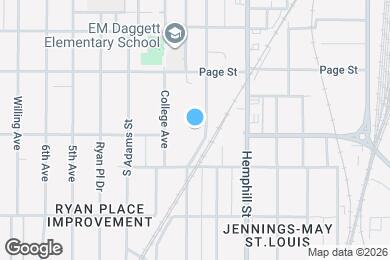 Map image of the property - 2534 Lipscomb St