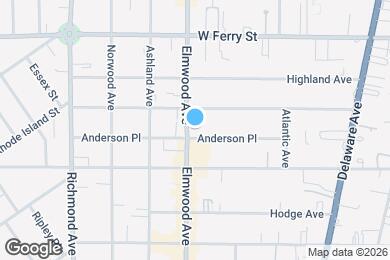 Map image of the property - 567 Elmwood Ave