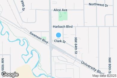 Map image of the property - 8515 Clark St