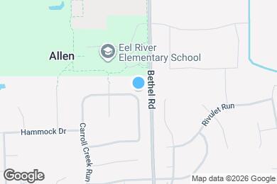 Map image of the property - 3510 Flowing Brook Dr