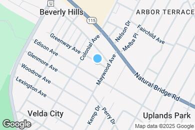 Map image of the property - 6912 Greenway Ave