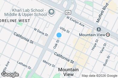 Map image of the property - 281 Oak St
