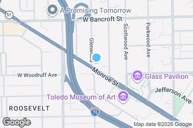 Map image of the property - 2018 Glenwood Ave