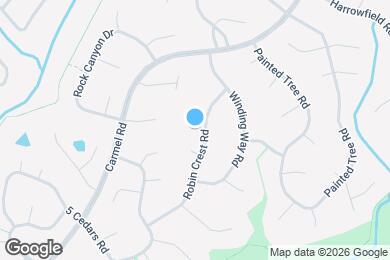Map image of the property - 7614 Robin Crest Rd