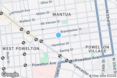 Map image of the property - 3800 Spring Garden St
