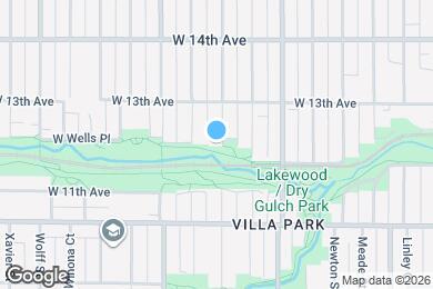 Map image of the property - 1227 Raleigh St